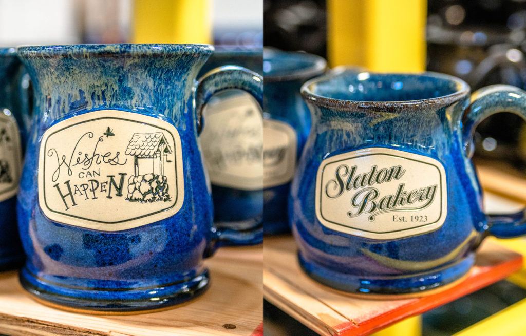 Sunset Hill Stoneware mugs in Northern Lights