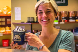 Copper Rock Coffee Company owner Emily Heiges