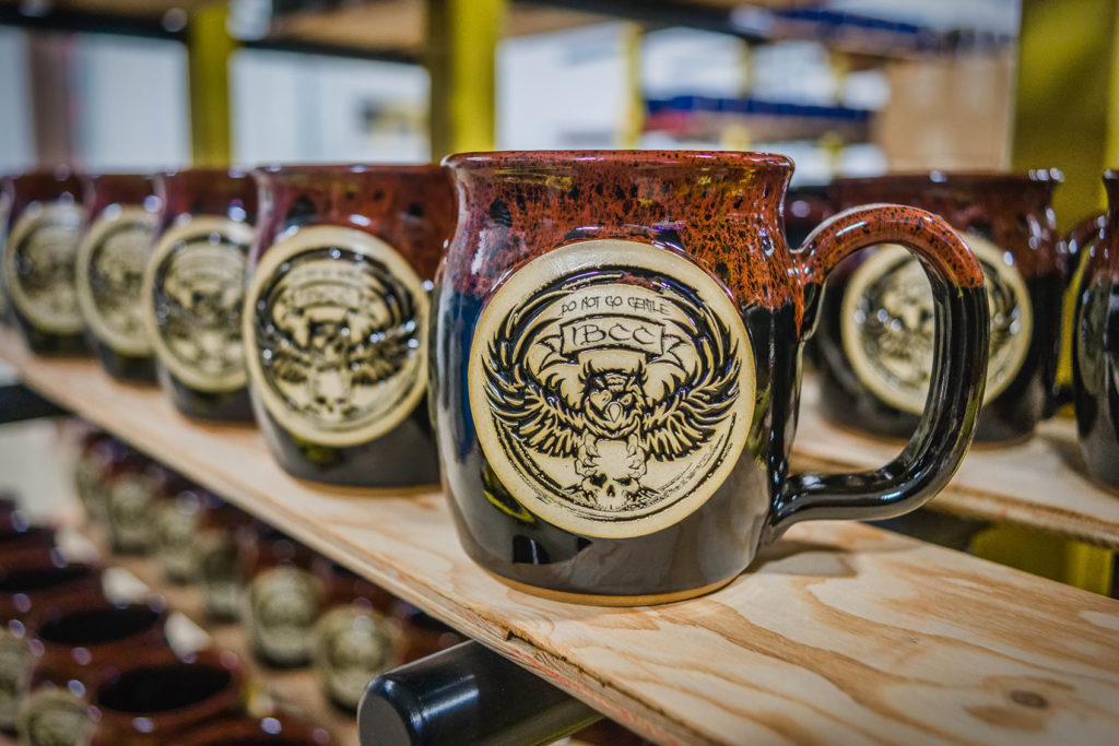 Iron Bean Coffee Company mugs
