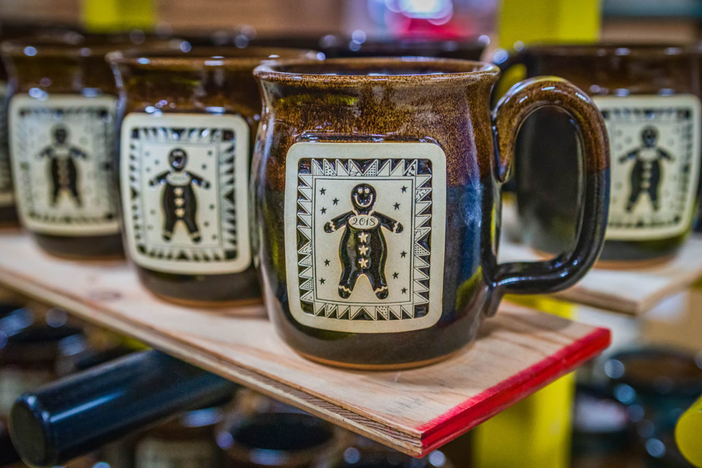 Holiday Stoneware Mug from Primitive Gatherings