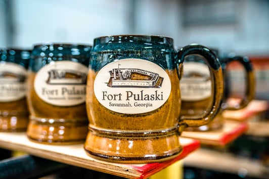 Fort Pulaski National Monument Dale Barrel in Copperhead Run