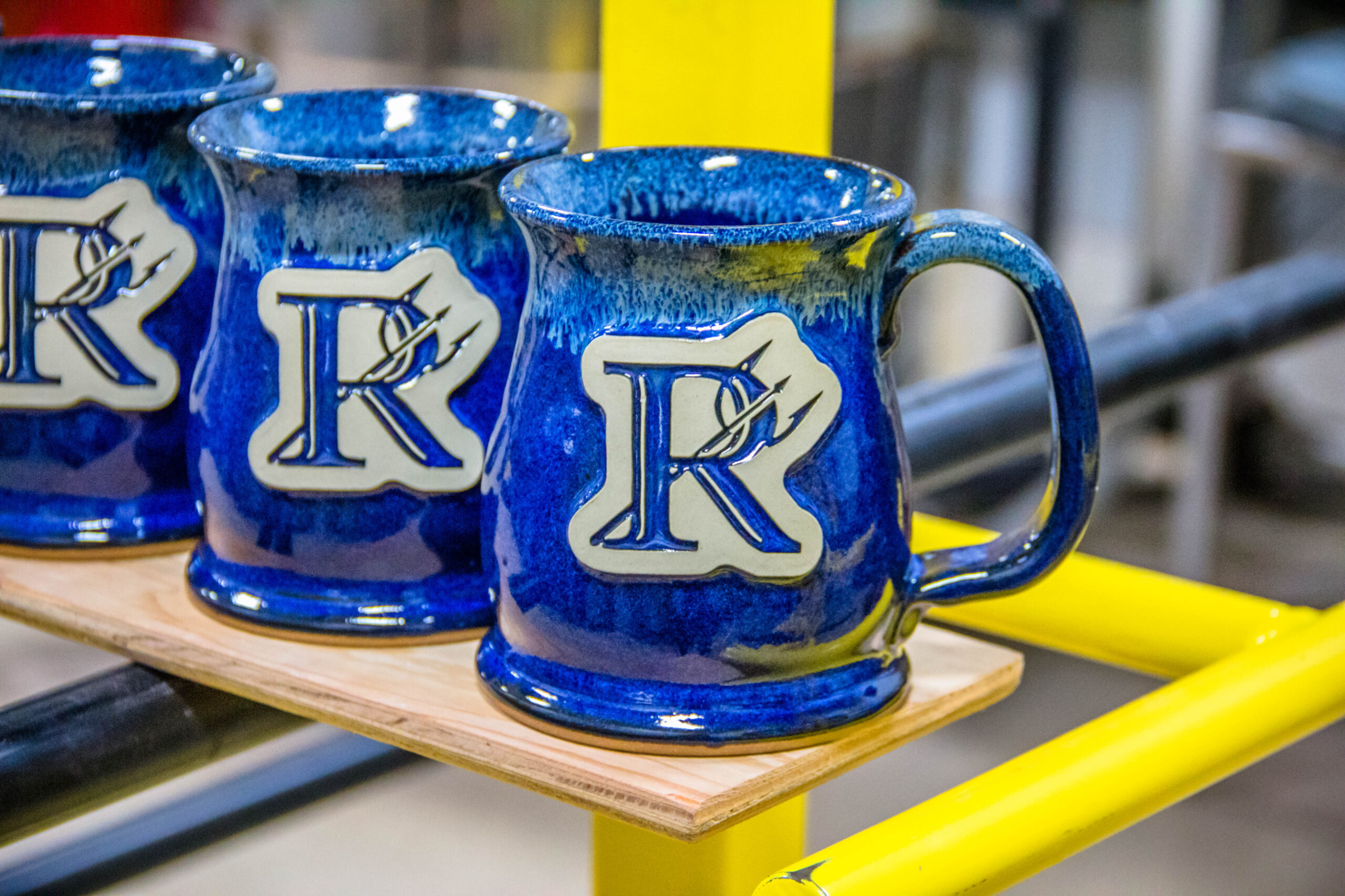 Finished mugs from the Sunset Hill Stoneware Fundraiser Program