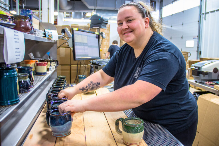 Hayley Rauhut at Sunset Hill Stoneware