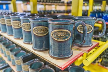 LL Bean Sunset Hill Stoneware mugs