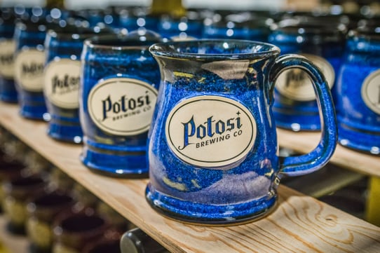 Potosi Brewing Company Sunset Hill Stoneware mug