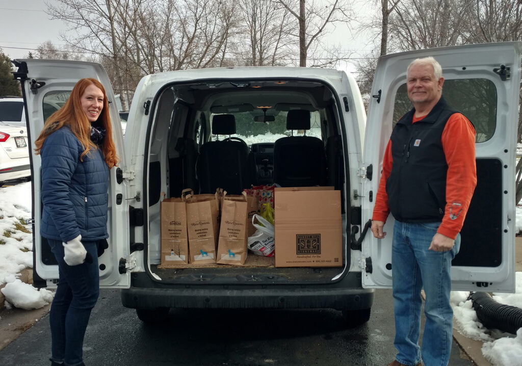 Sunset Hill Stoneware donations for St. Joseph Food Program