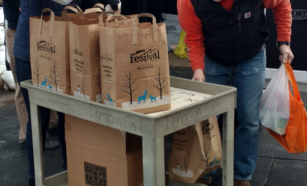 Food donated to St. Joseph Food Program